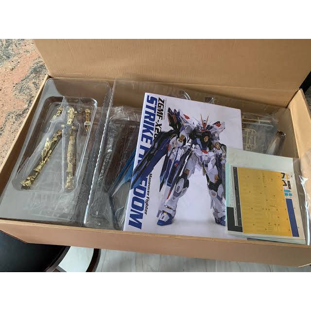 MG Dragon Momoko strike freedom METAL FRAME + wing effect 1:100