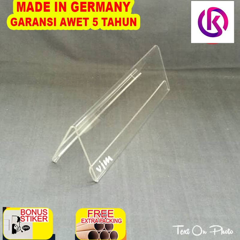 

Promo Acrylic Name Tag 7x20