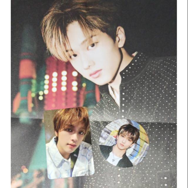 Pc haechan, cc jisung,folded poster jisung RIDIN