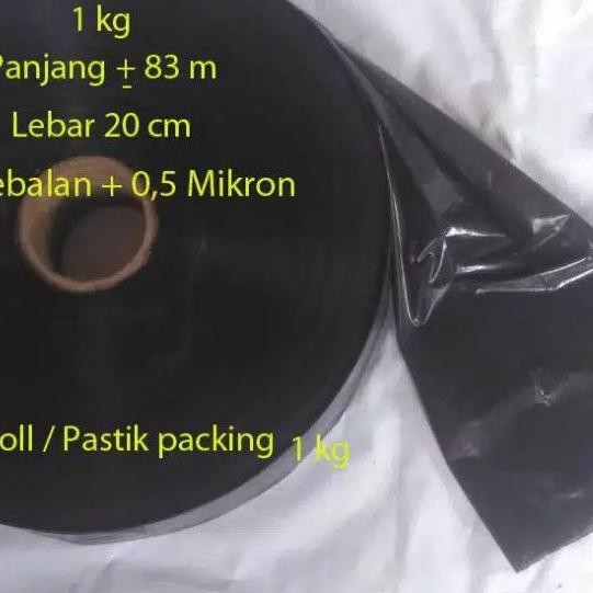 

✱ Polybag Roll ~ Plastik Packing lebar 20 cm. 1 kg ۞