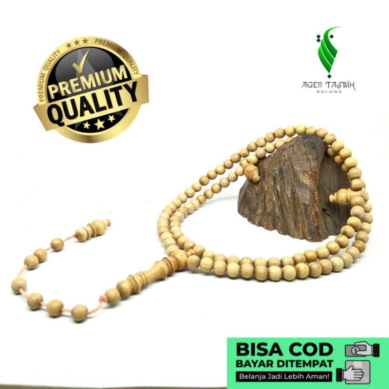 Tasbih Cendana Lokal Karimunjawa ORIGINAL, Terjamin Kualitas setiap Butirnya