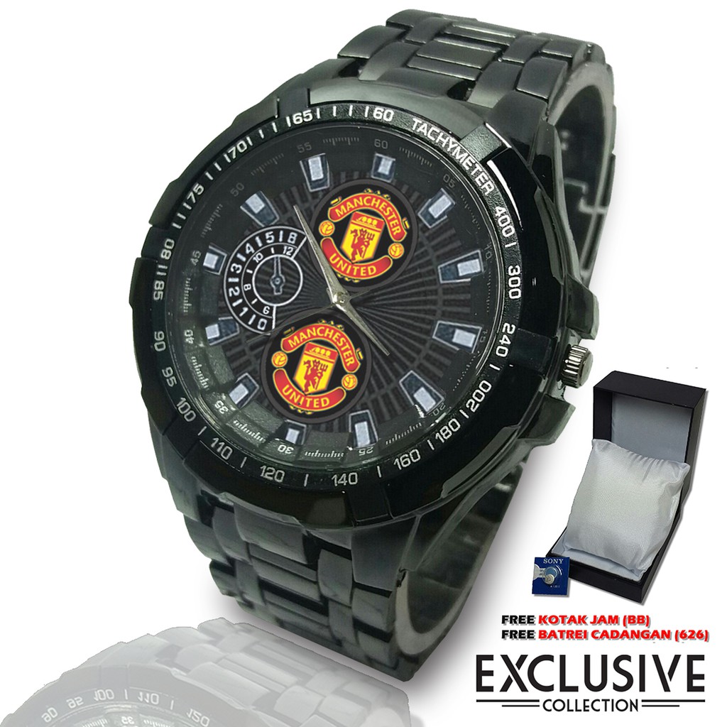 (Bagus Bossku) Jam MU Rantai Sport