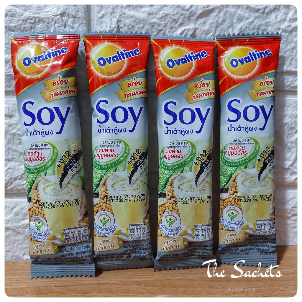 

Ovaltine Soy Milk with Black Sesame and White Sesame Sachet