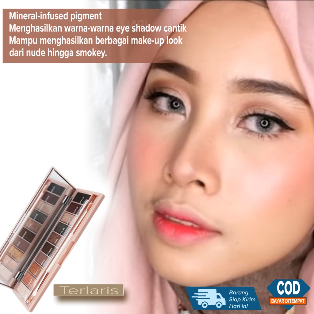 Eye Shadow Tahan lama Lengkap High Quality BRANDED Best Seller ~ Wardah Instaperfect Spotlight Chrom