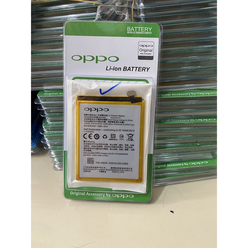 Oppo F1F . A33 . A33W . Neo 7 . F1 - ORIGINAL Baterai Batrai Batre Batere Battery Battre Batrei Batery Oppo A33 . A33W . Neo 7 Neo7 . Oppo F1 . BLP605