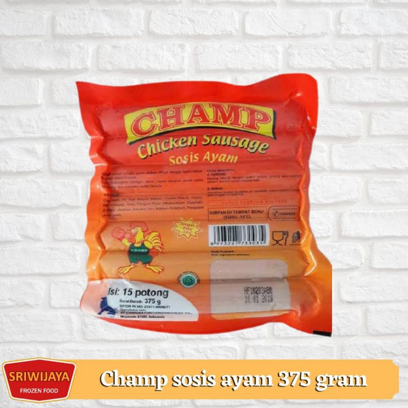 

Sosis Ayam Champ 375gr