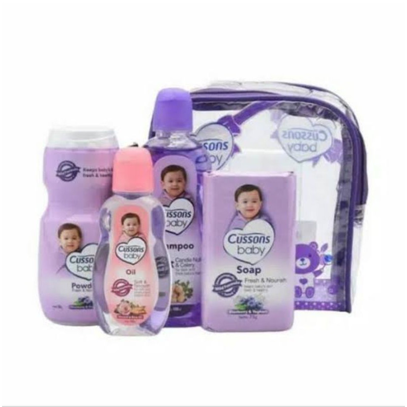 Cussons Gift Bag mini / Cussons Baby Mini Bag, Gift Set Bayi, Kado Bayi, Set Bedak Bayi