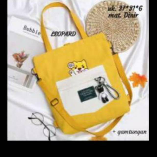 Totebag - motif kucing living traveling share