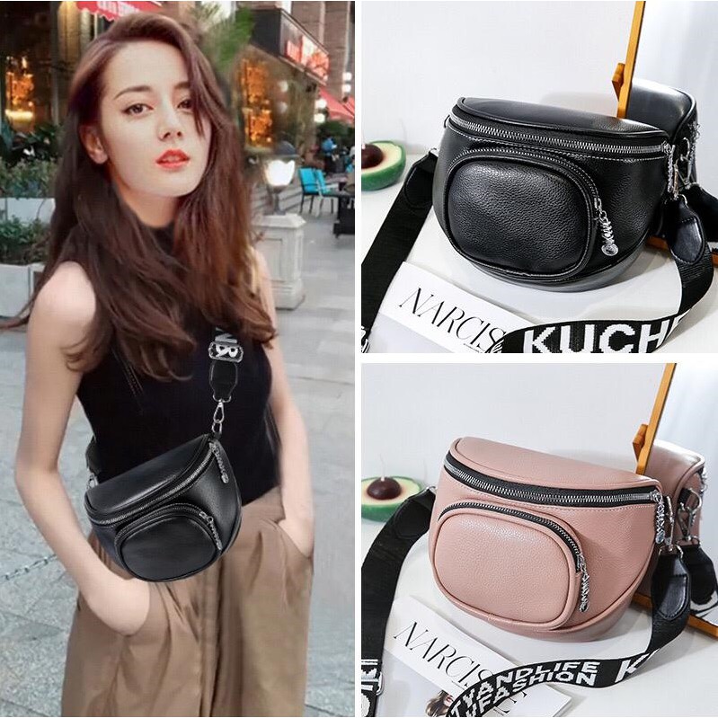 TFT AX9977 92003 AX003 E032 B1586 D2991 (1 KG MUAT 4) Tas Import Mini  WAISTBAG Wanita Batam Jakarta