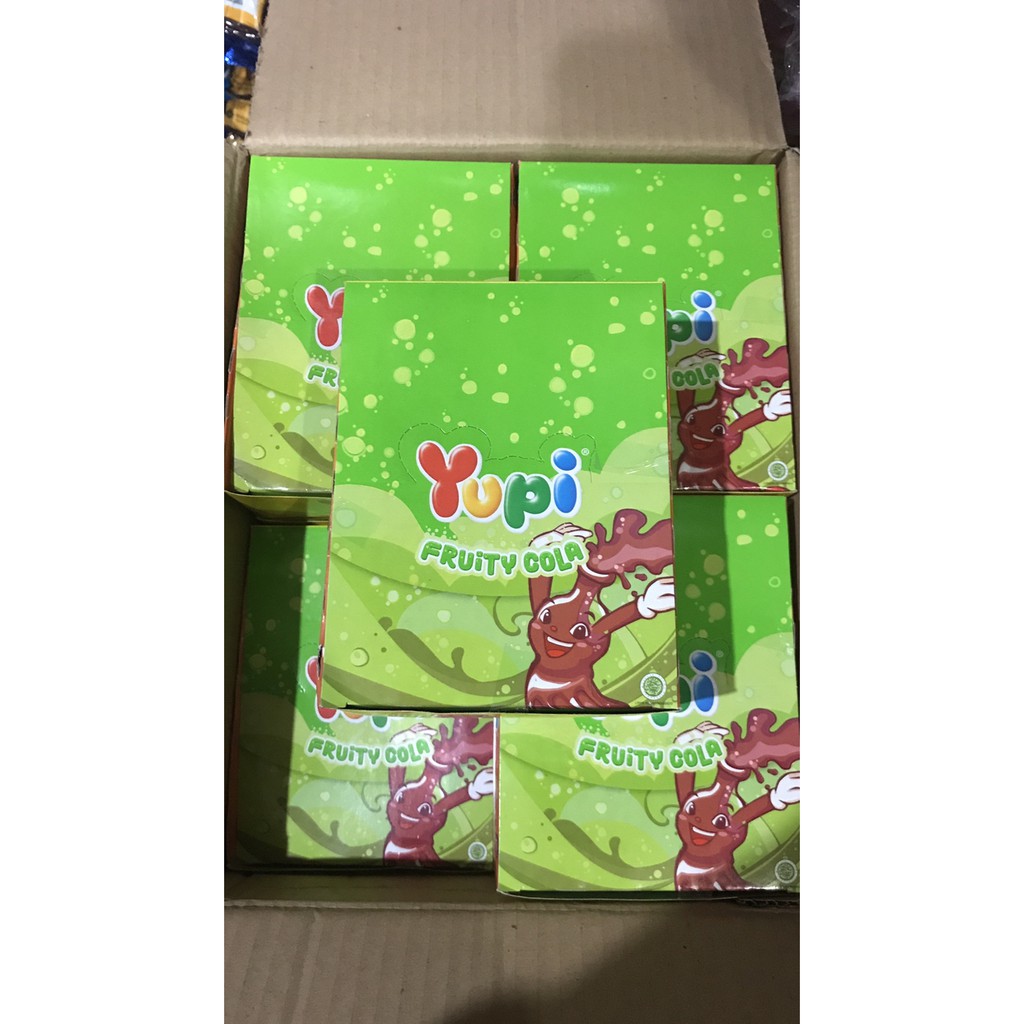 

PROMO YUPI FRUITY COLA 1 PAK BOX DUS 24 PCS - JELLY COCA TERMURAH