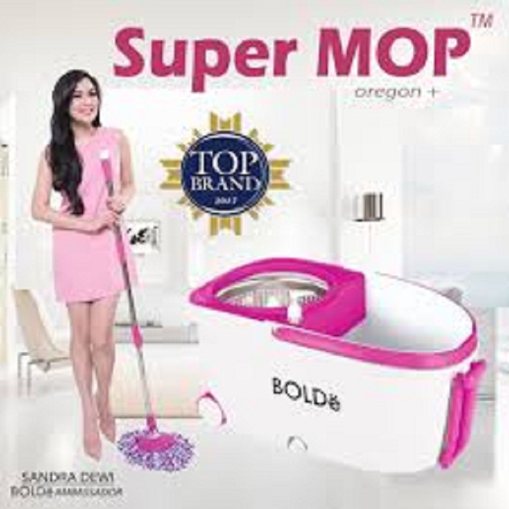 terlaris  produk BOLDE SUPER MOP OREGON Plus Alat Pel Kelas Premium 100% ORIGINAL BOLDE - WARNA BIRU