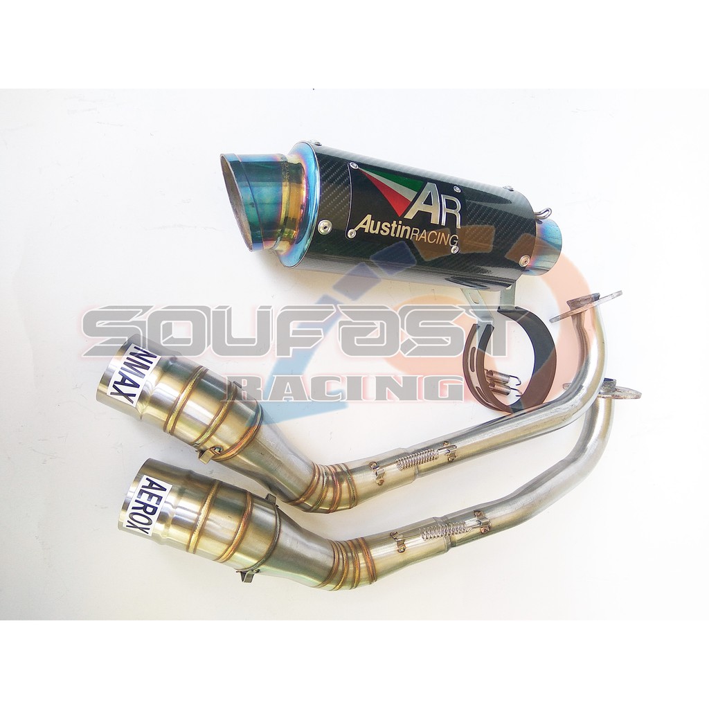 knalpot nmax aerox vario pcx pcx160 beat scoopy xmax lexi mio adv xeon genio Austin racing-3