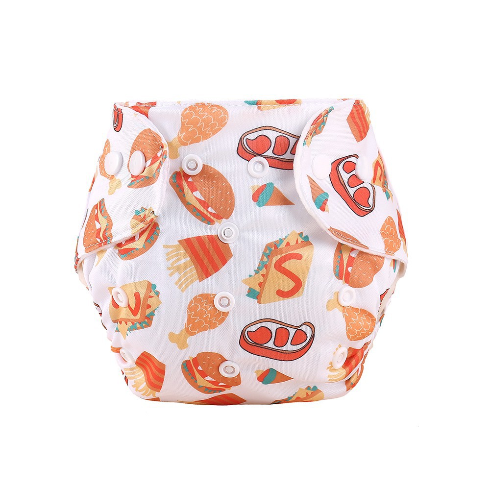 DODORY PB01 Popok Kain Bayi Kancing Motif Karakter Cloth Clodi Diaper Dapat Dicuci Reusable