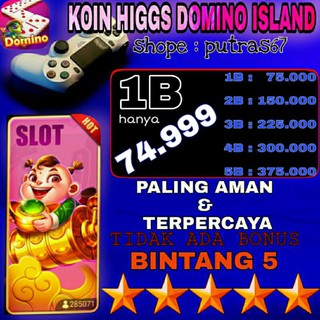 Koin Higgs Domino Island 10b 20b Shopee Indonesia