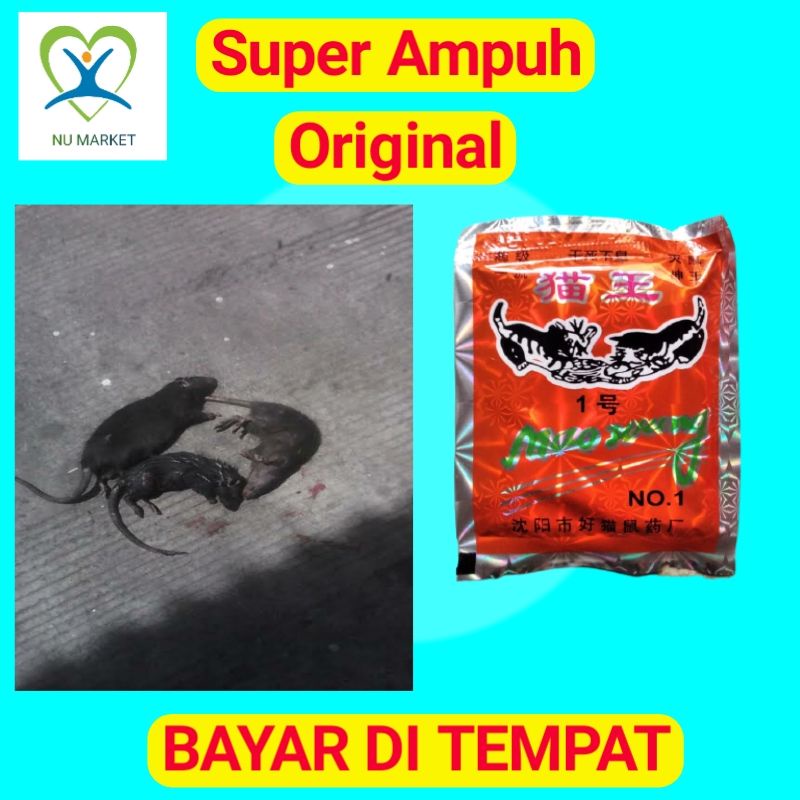 RACUN PEMBASMI TIKUS SUPER AMPUH OBAT PEMBASMI TIKUS MEMATIKAN RACUN TIKUS MATI KERING EFEKTIF