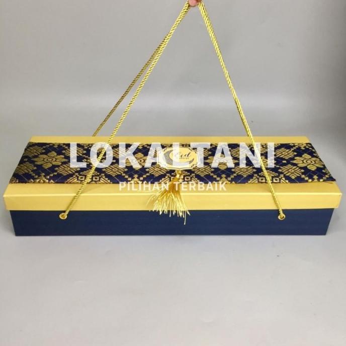 

[COD] Hardbox songket premium isi 2,3,4Toples / Box Hampers Lebaran [COD]