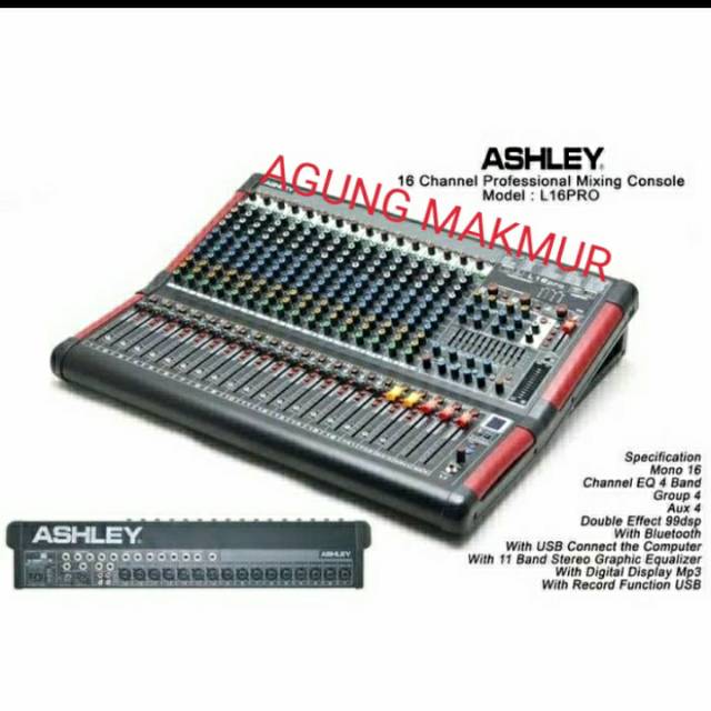 MIXER ASHLEY L16PRO ORYGINAL