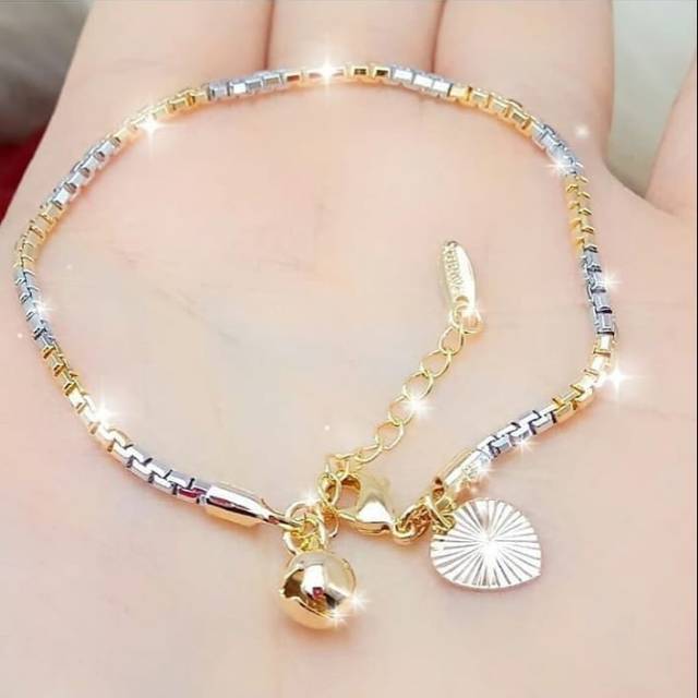 Gelang Tangan perhiasan wanita asli XUPING Murah AntiKarat AntiAlergi Highquality Halus TahanLama