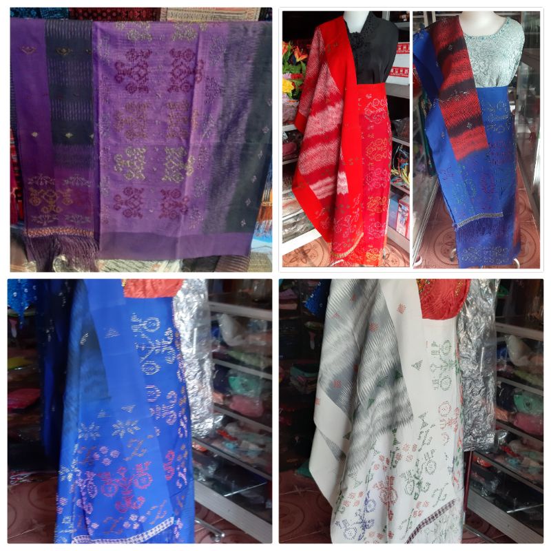Songket Bintang Marotur Payet Full Tarutung Tenun