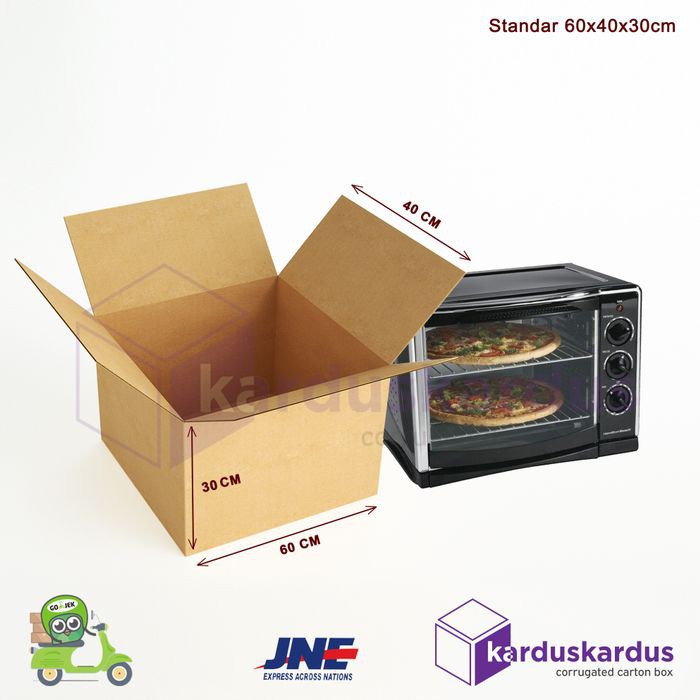 

TERMURAH! - KARDUS | BOX | KARTON PACKING ( 60 X 40 X 30 ) JUMBO BESAR DAN KOKOH