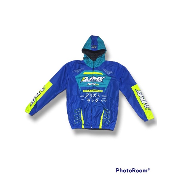 Jaket Running / taslan custom design bebas
