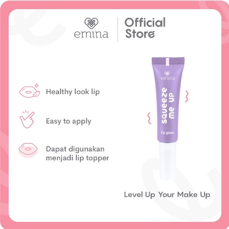 ⭐ BAGUS ⭐ EMINA SQUEEZE ME UP SERIES | Concealer Lip Matte Lip Glass Browcara