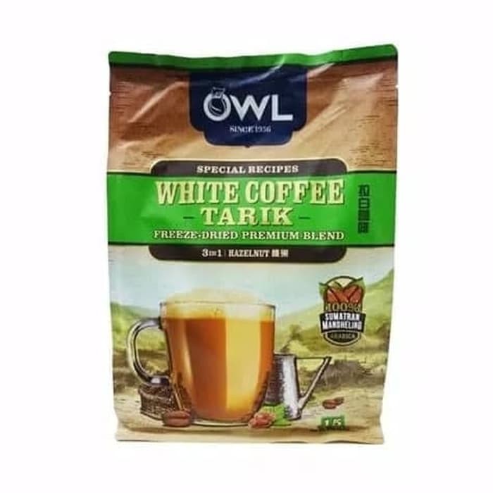 

OWL white coffee tarik hazelnut