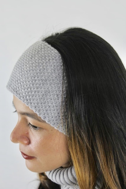 Bandana Rajut Wool Headband Winter Corn