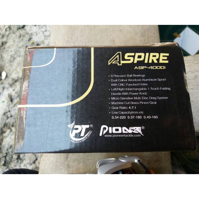 STICK PANCING TERBARU Reel PIONER ASPIRE 4000 Buat pemancing