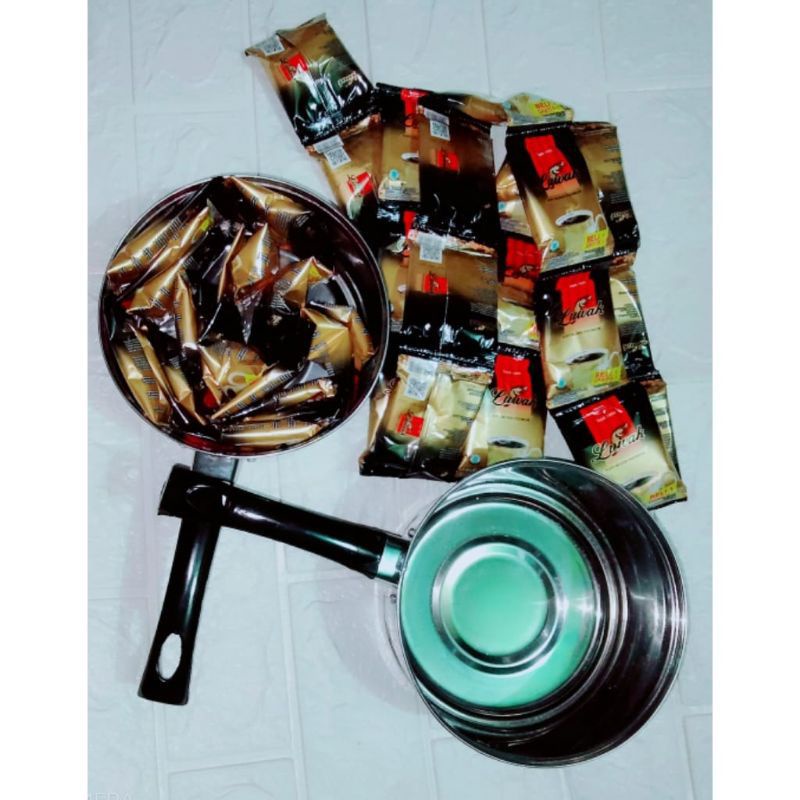 

kopi Luwak hitam + botol minuman kaca lucu