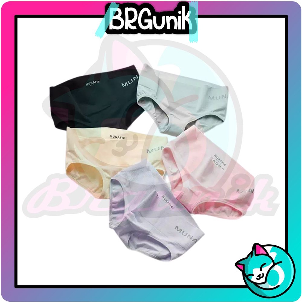 BRGUNIK Celana Dalam Wanita Munafie Kolor Underpants Underware Korset CD B003