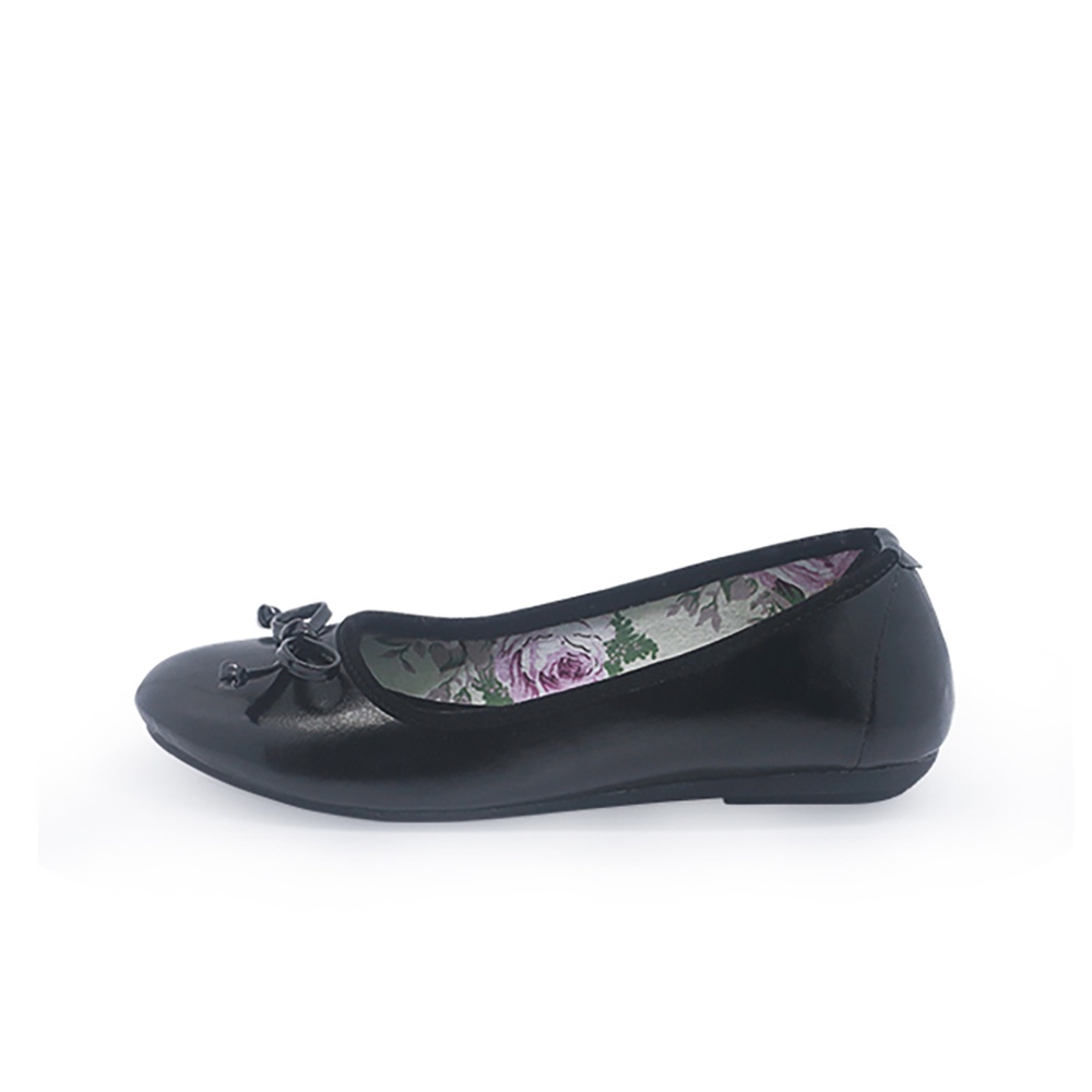 d'Lafeet Sepatu Flat Wanita - Freya Black / Ramayana Jatinegara