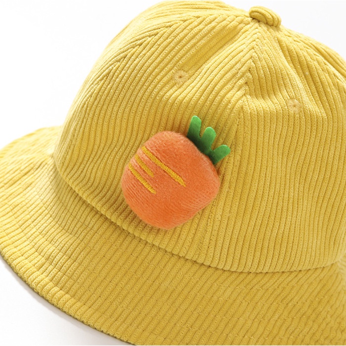 Topi Anak / Topi Korea Lucu / Bucket Hat / Topi Jalan Bayi Ashelia