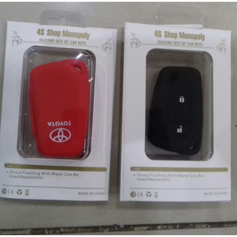 sarung pelindung silicon kunci remot mobil inova 2016 reborn