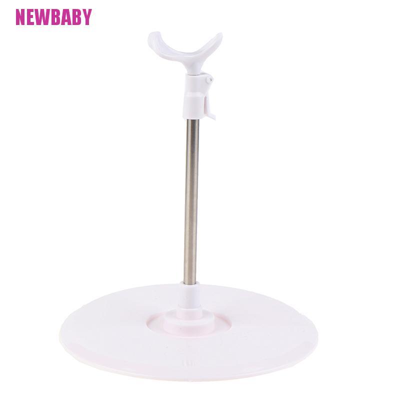 [NEWBABY] Universal 36/42/48/60cm Dolls Stainless Steel Display Adjustable Stand Holder