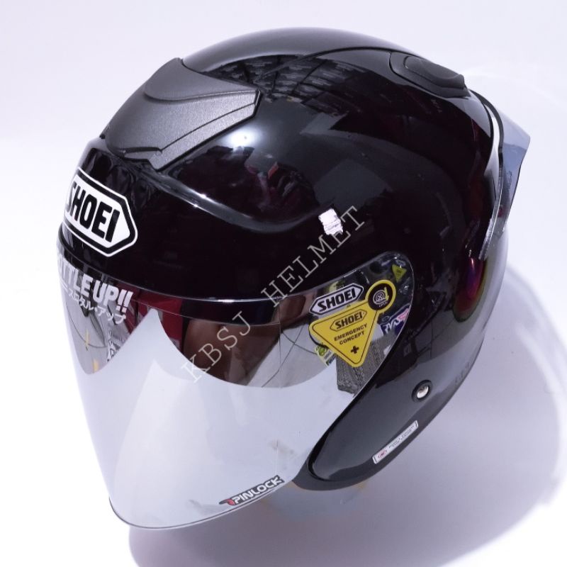 Helm Dyr Model Kyoto Paket Ganteng-PketG black kcsilver
