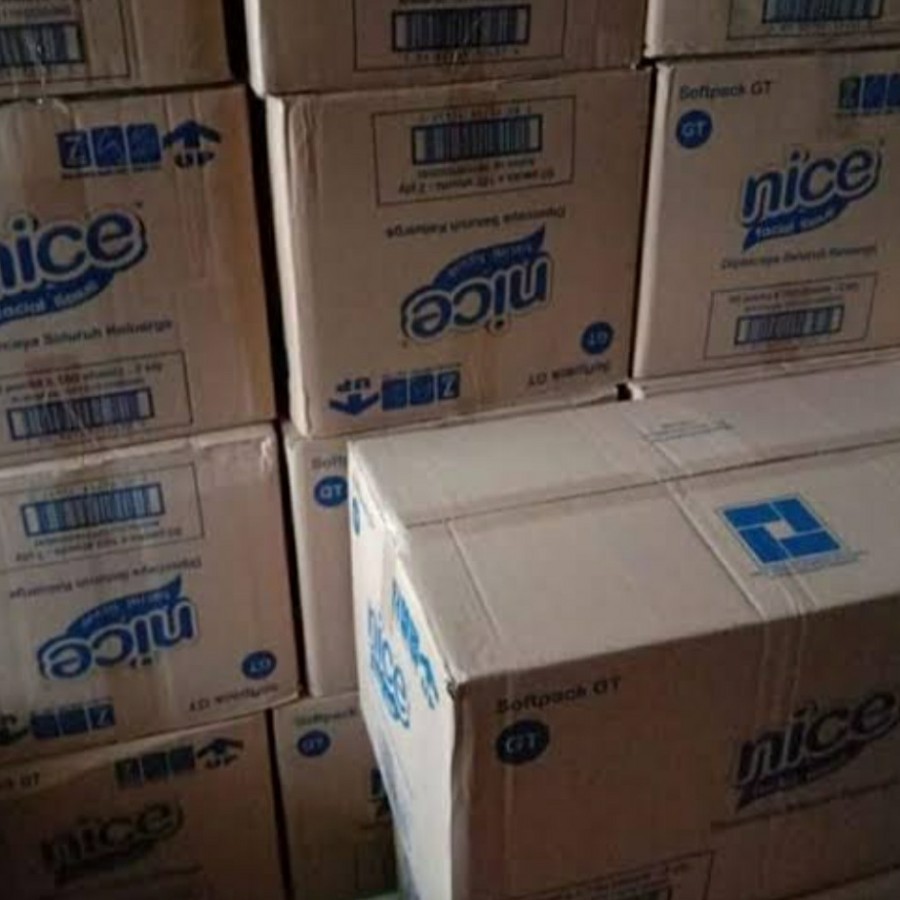 Tissue Nice Facial Tissue 2 Ply 180 sheets Tisu Wajah Nice Tisu Murah Tisu Nice Snack Ahh Termurah-2