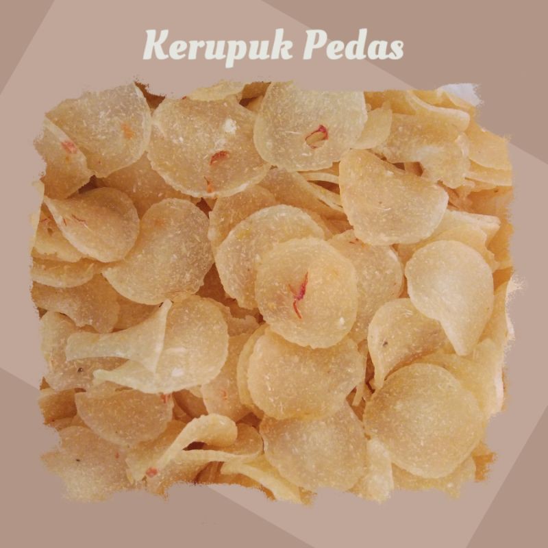 

Kerupuk Pedas | Kerupuk Mentah 250gr