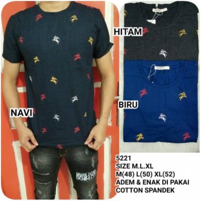 ATASAN PRIA/KAOS PRIA IMPORT/KAOS BLURBERY 5221