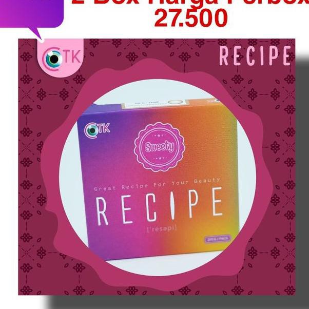 

SOFTLENS RECIPE dia 14.5mm