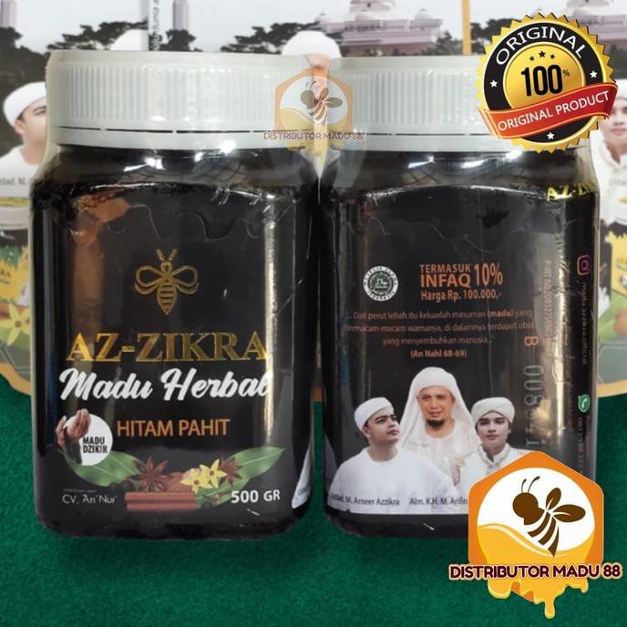 

Madu Azzikra Az-Zikra Hitam Pahit Special Odeng - Herbal Pahit