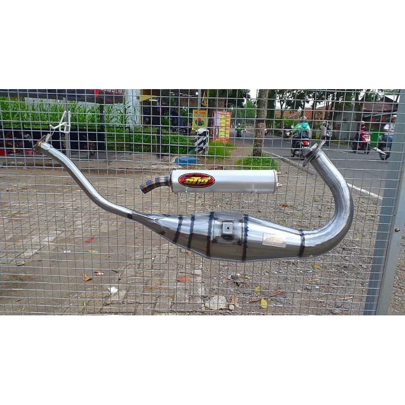 KNALPOT AT19 RACING PLAT PRESS