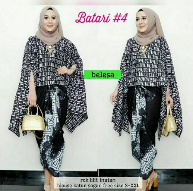 GROSIR BATIK SET CLASSIC BATWING