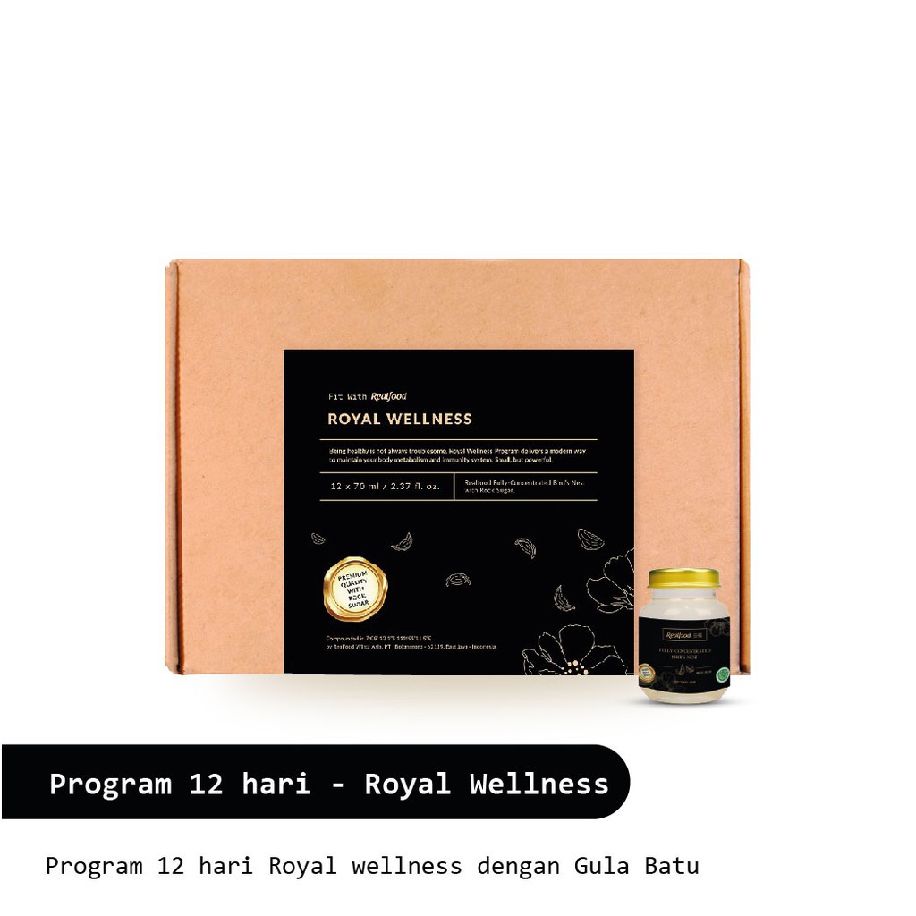 SARANG BURUNG Realfood Royal Wellness Fully Concentrated Bird's Nest