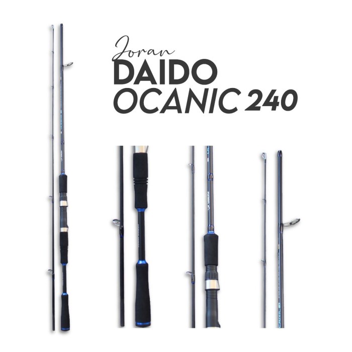 Pancing - Joran Pancing Daido Oceanic 802 240 Cm Spinning Japan Style