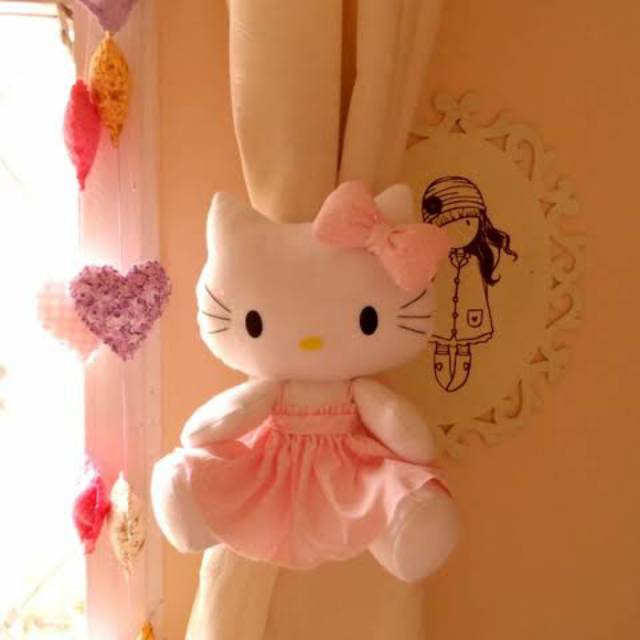Ikat Gorden / Tali Gorden Pengikat Hordeng karakter Hello kitty