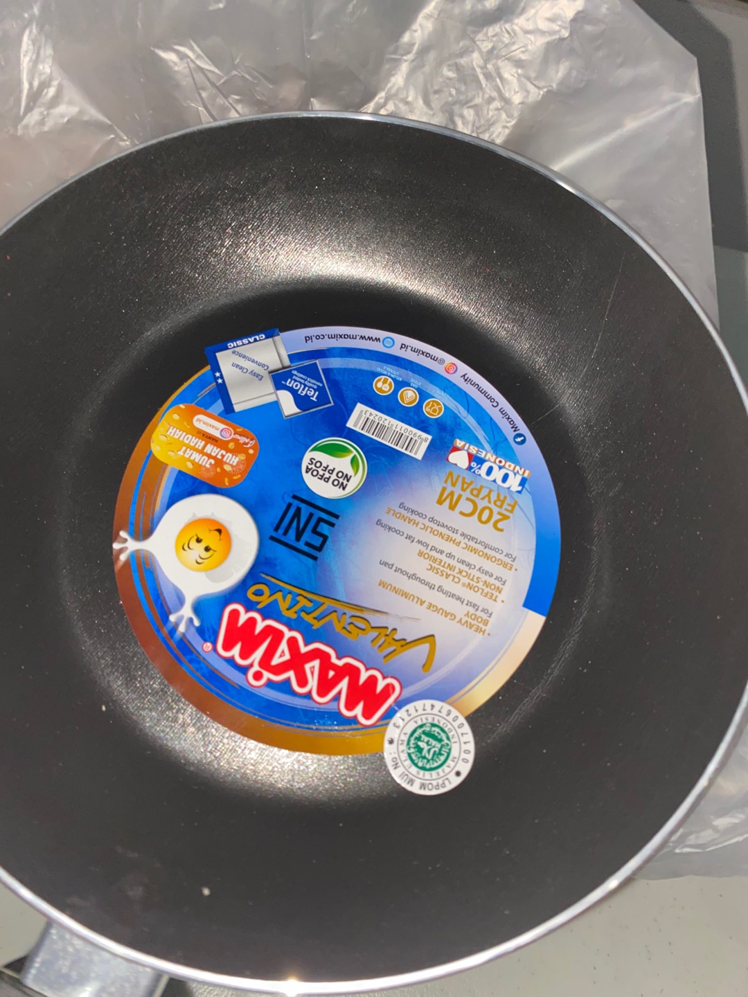 Maxim Valentino Frypan Wajan Teflon 20 Cm