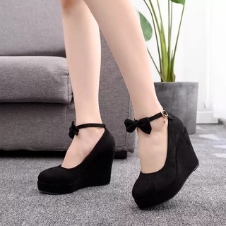  553  High Heels Hak  Tahu Wanita Tinggi  5 cm Sandal  