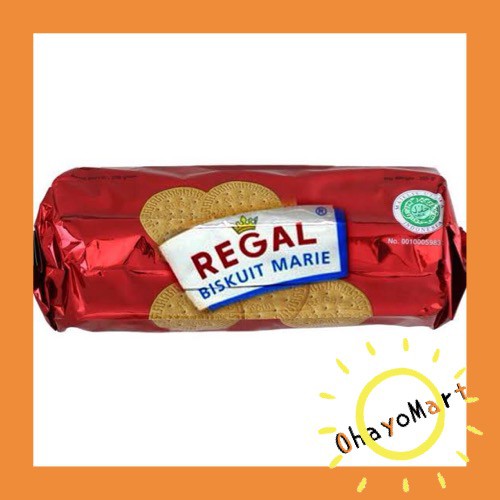 

Biskuit Regal Besar / Regal Marie Biskuits/ Wheat Crackers 230grm