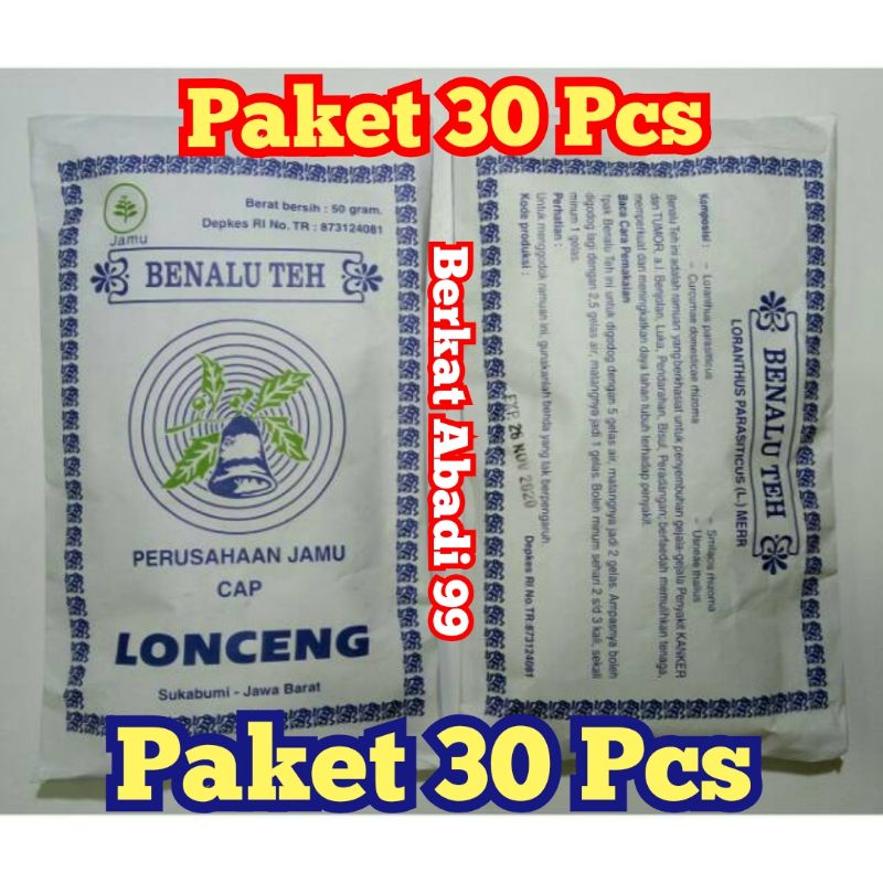 

Teh Benalu Cap Lonceng Isi 30 Pcs